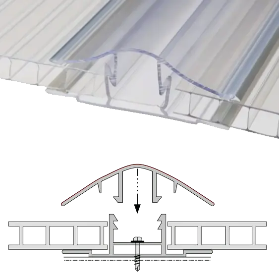 Snap POLYBLATT Base/Tapa6-8mm  Opal de 7.31m 24'